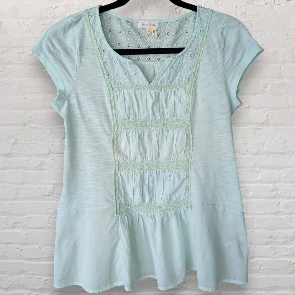 Anthropologie Cuyama Tee in Mint, XS - Picture 2 of 6